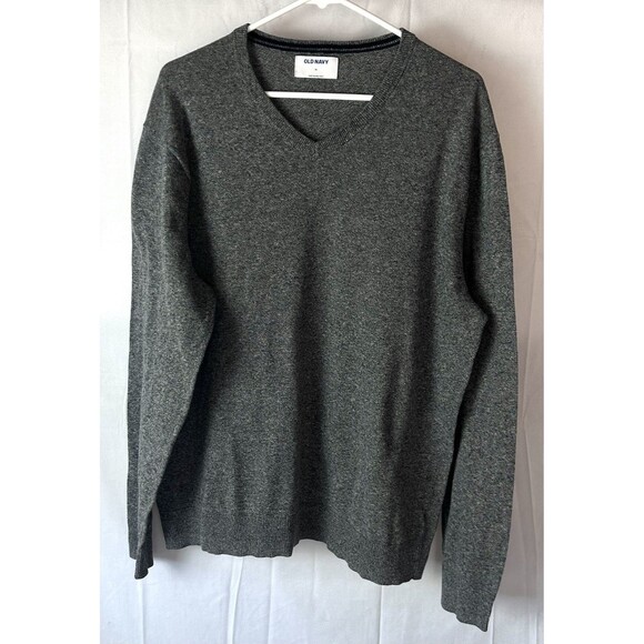 Old Navy Mens XL Gray Long Sleeve Sweater - Picture 1 of 8